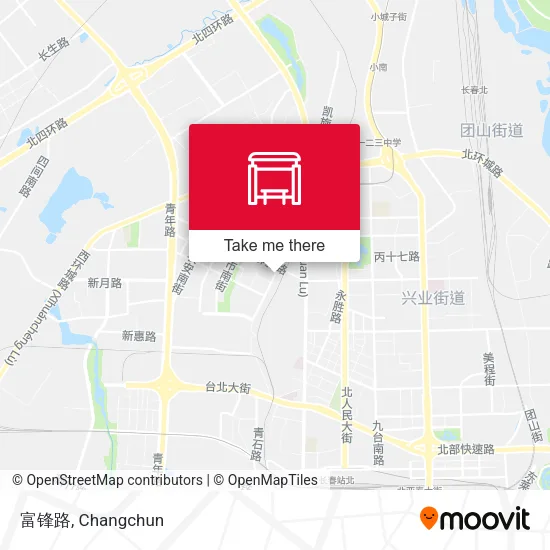 富锋路 map
