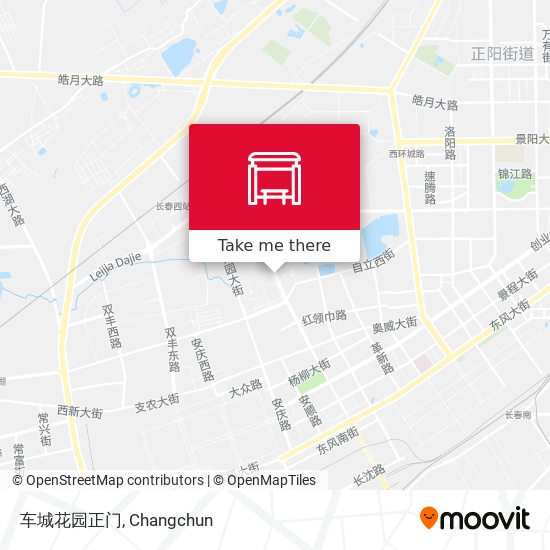 车城花园正门 map