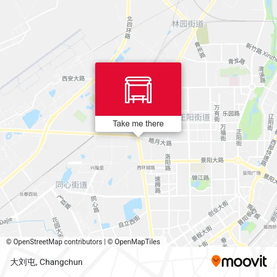 大刘屯 map