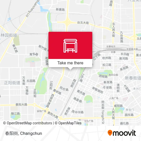 春阳街 map