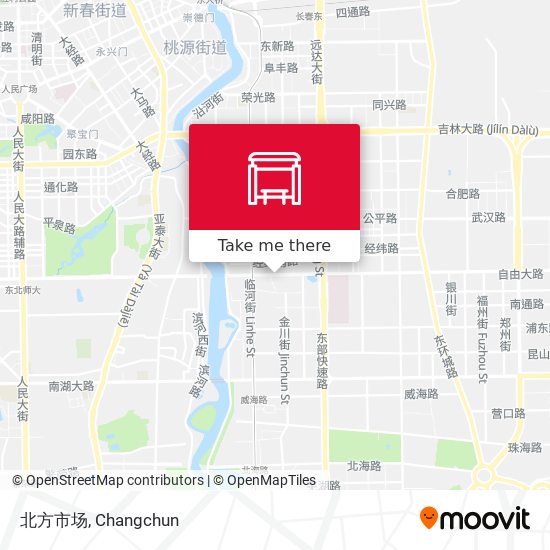 北方市场 map