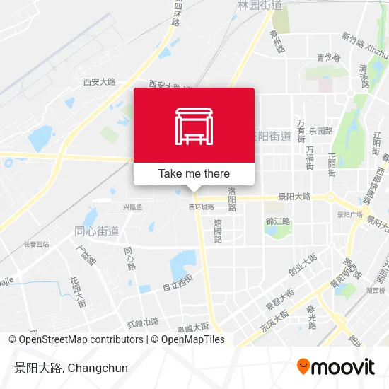 景阳大路 map