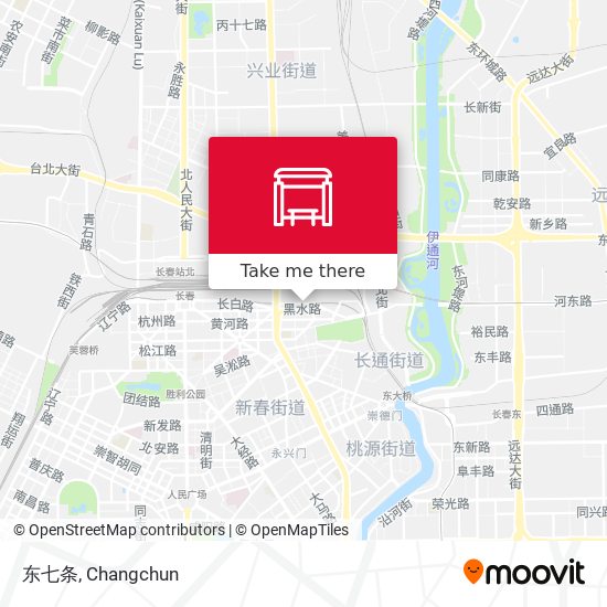 东七条 map
