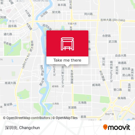 深圳街 map