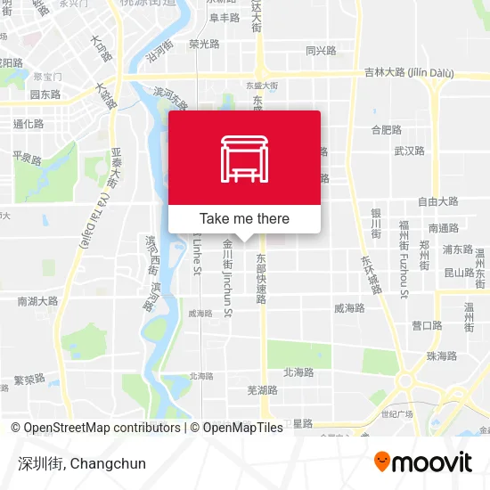 深圳街 map