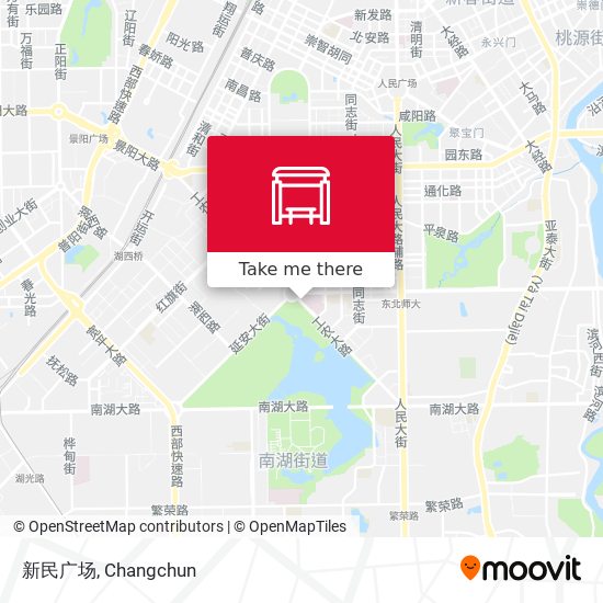 新民广场 map