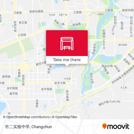 市二实验中学 map