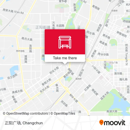 正阳广场 map