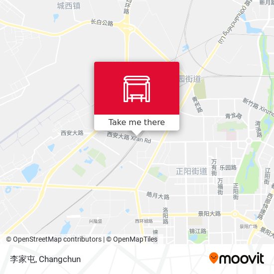 李家屯 map