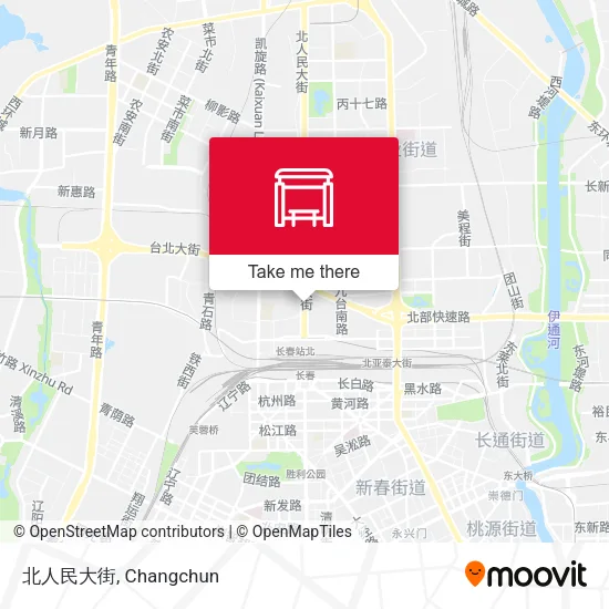 北人民大街 map