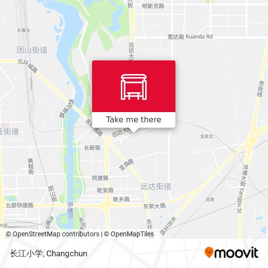 长江小学 map