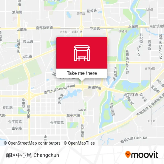 邮区中心局 map