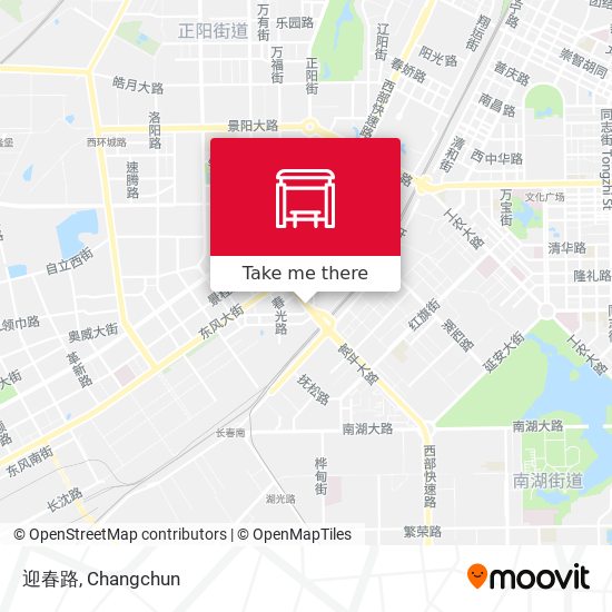 迎春路 map
