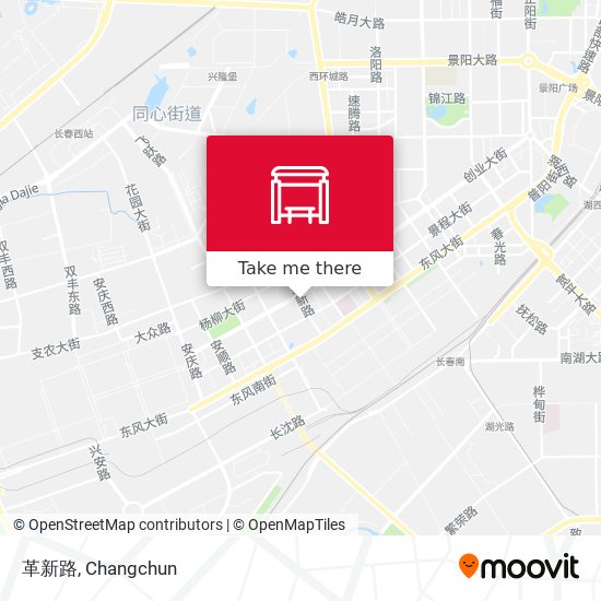 革新路 map