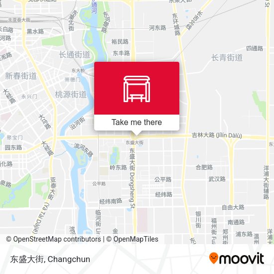 东盛大街 map