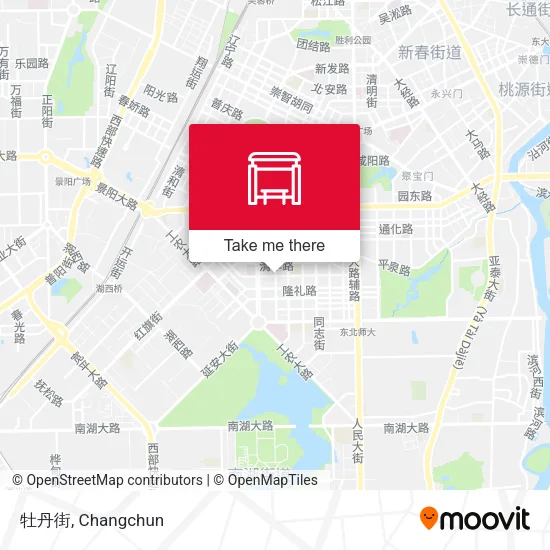 牡丹街 map
