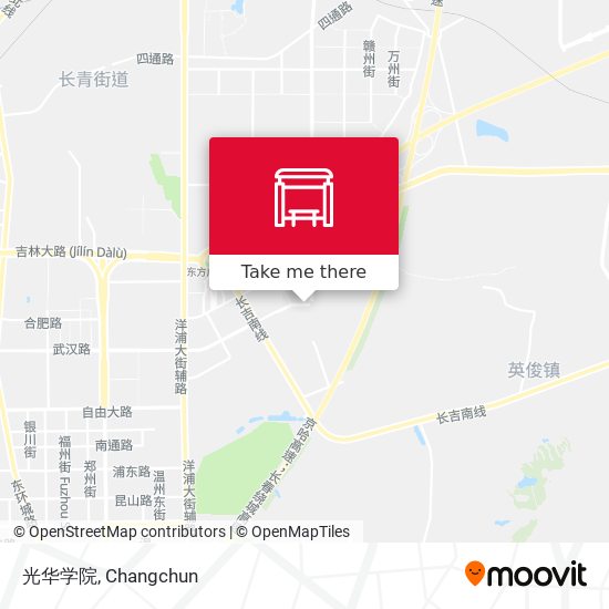 光华学院 map