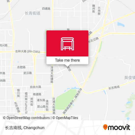 长吉南线 map