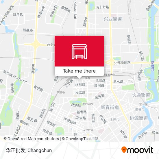 华正批发 map