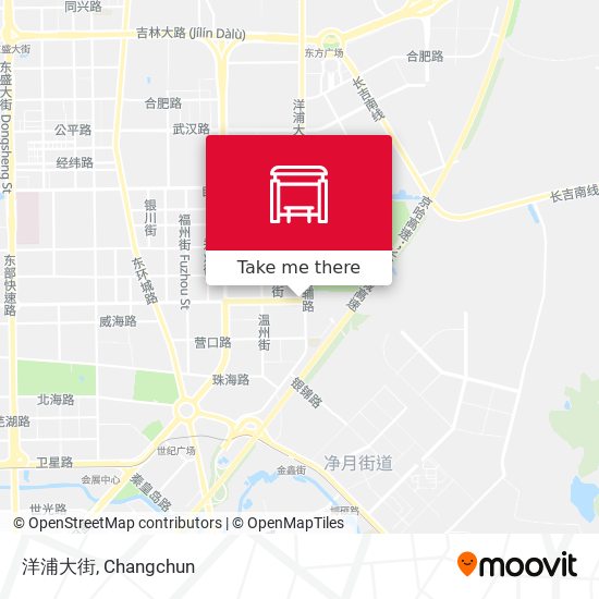 洋浦大街 map