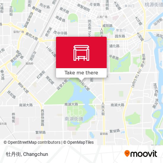 牡丹街 map