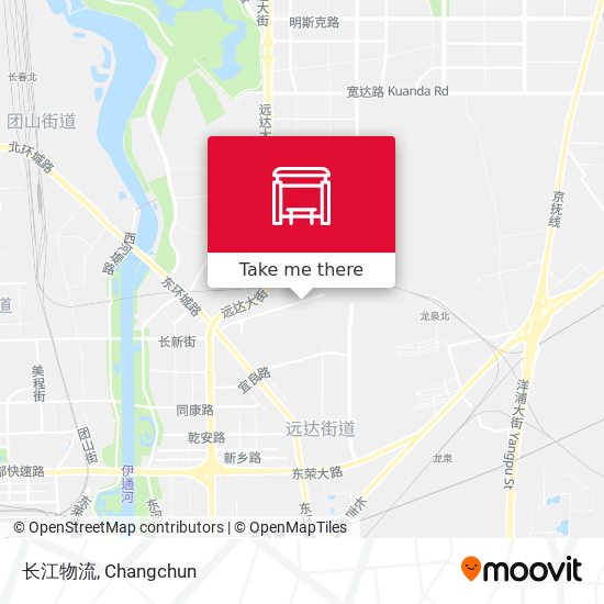 长江物流 map