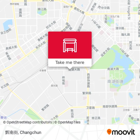 辉南街 map