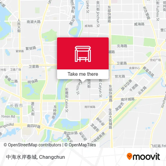 中海水岸春城 map