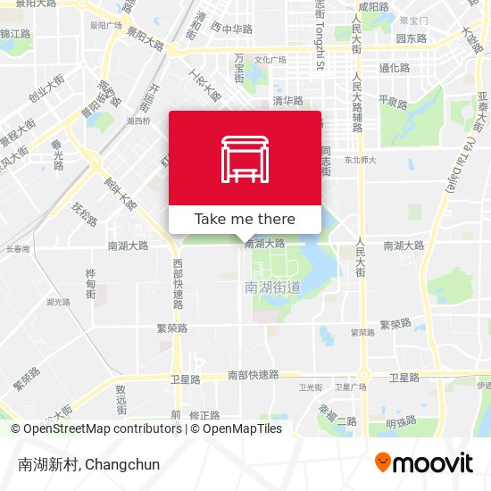 南湖新村 map