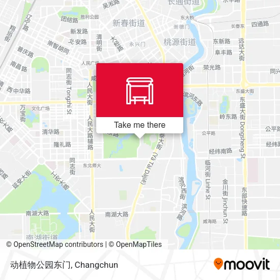 动植物公园东门 map