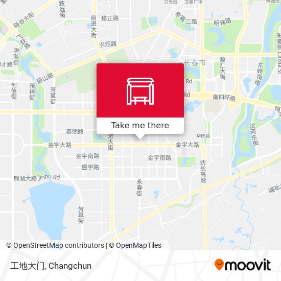 工地大门 map