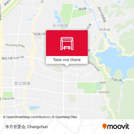 净月管委会 map