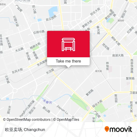 欧亚卖场 map