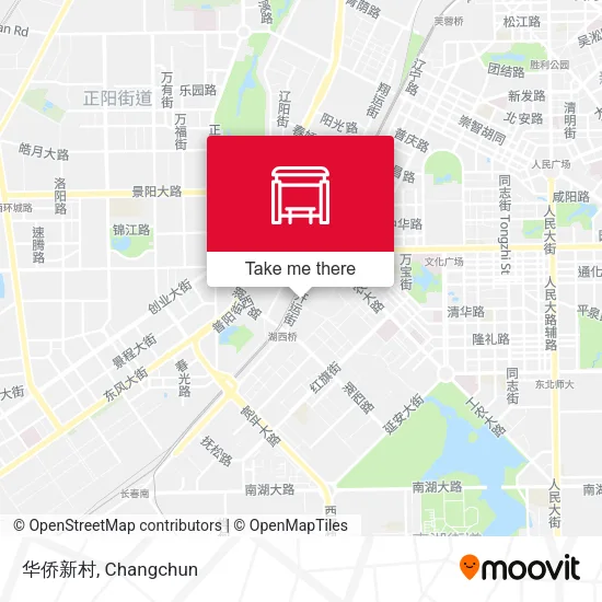 华侨新村 map
