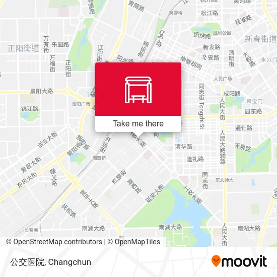 公交医院 map