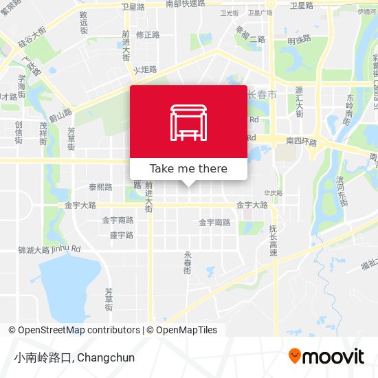 小南岭路口 map