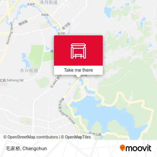 毛家桥 map