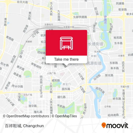 百祥鞋城 map