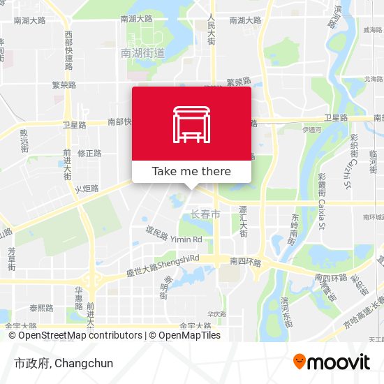 市政府 map
