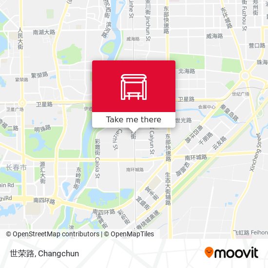 世荣路 map