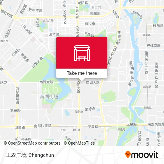工农广场 map