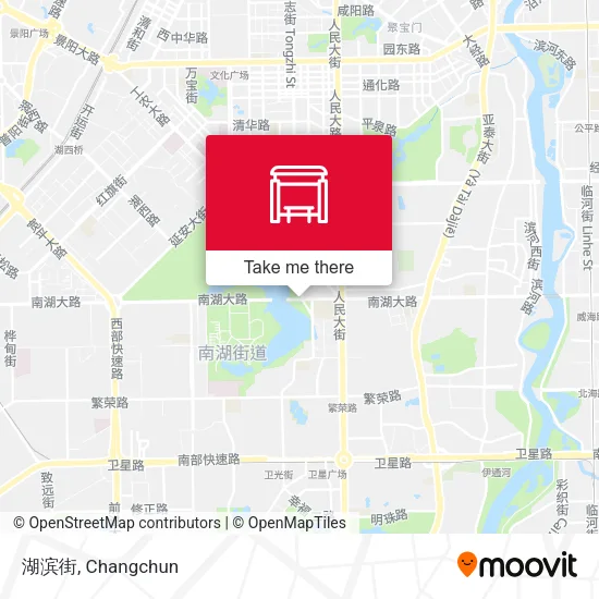 湖滨街 map