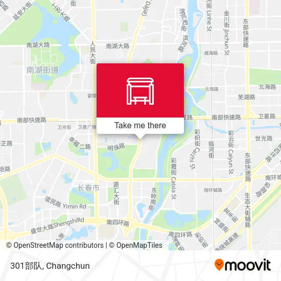 301部队 map