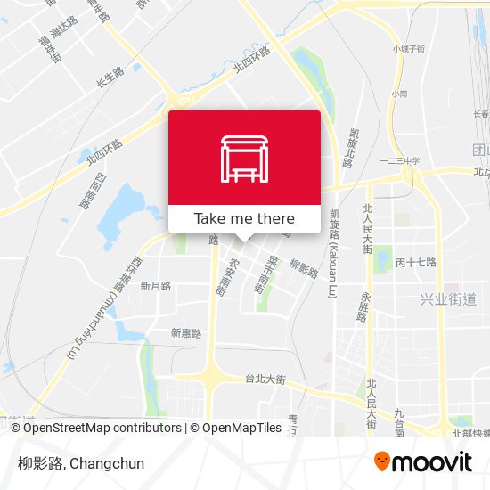 柳影路 map