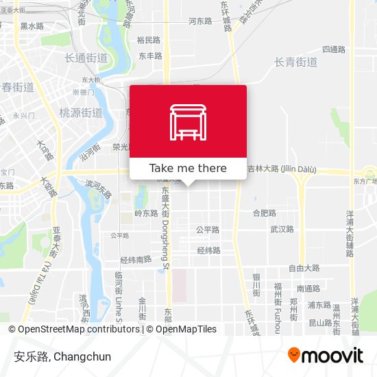 安乐路 map