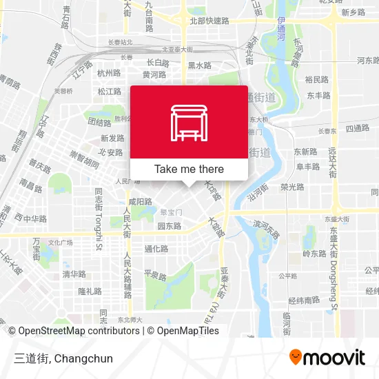 三道街 map
