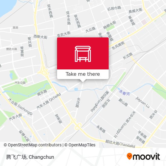 腾飞广场 map