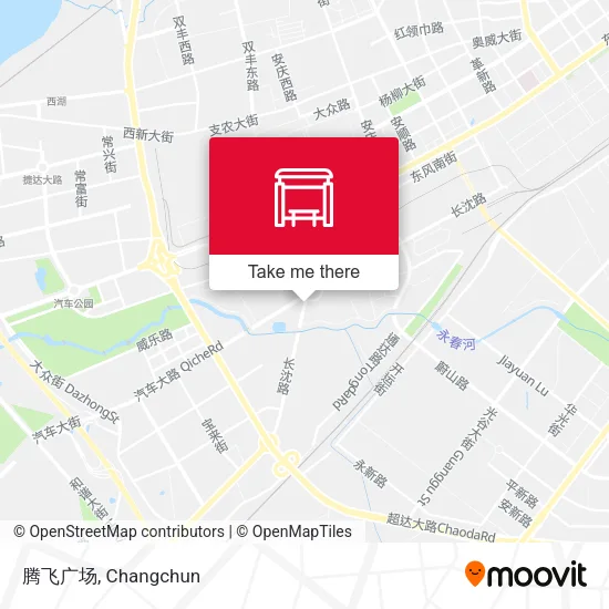 腾飞广场 map