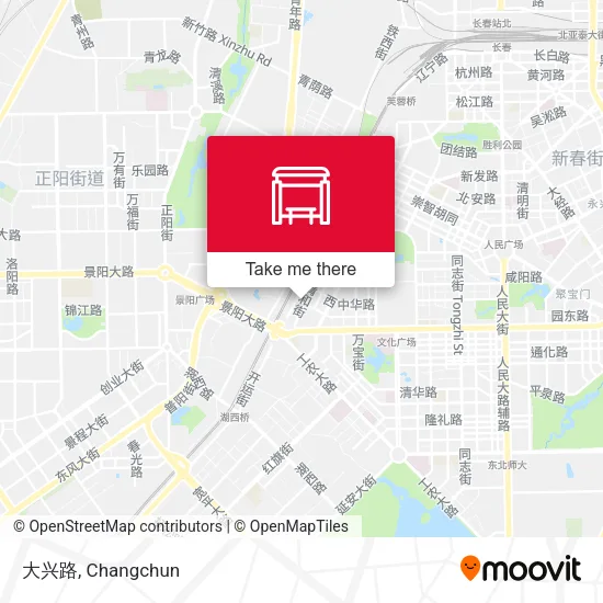 大兴路 map