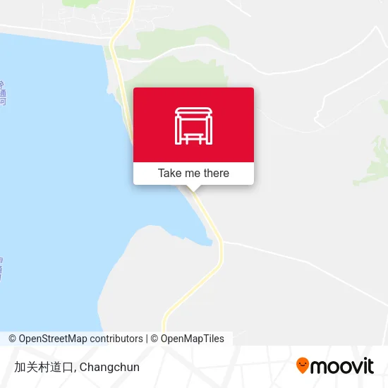 加关村道口 map